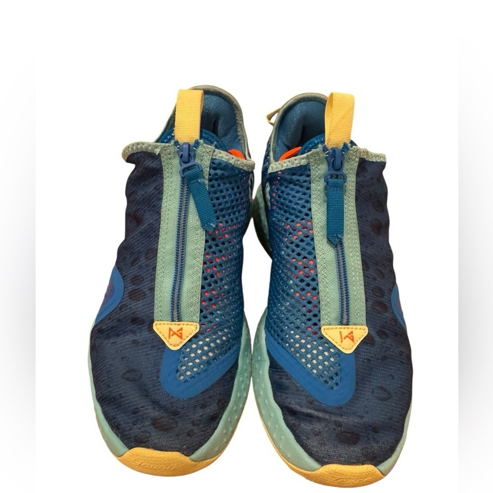 Nike PG 4 Gatorade GX Blue Basketball Shoes CZ6202-400 Kids Size 8